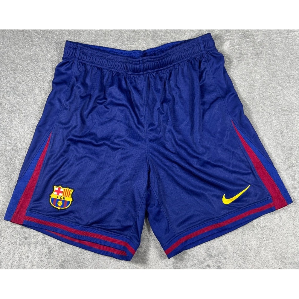 Nike FC Barcelona 2025/26 Stadium Home Short Blue Men L HJ4674-455